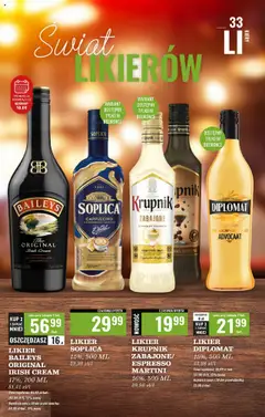 LIKIER KRUPNIK ZABAJONE/ ESPRESSO MARTINI, 16%, 500 ML od 08.09.2025 | Strona: 33