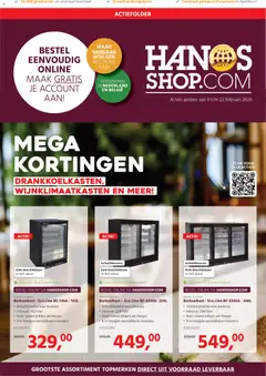 Hanos - Shop folder - Voorbeeld van een folder van Hanos, geldig van 09.02.2026