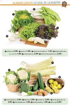 Vista previa E.Leclerc - Alianz Locales válido desde el 25.02.2026 | Página: 25 | Productos: Calabacín, Kiwi, Manzana, Bandeja