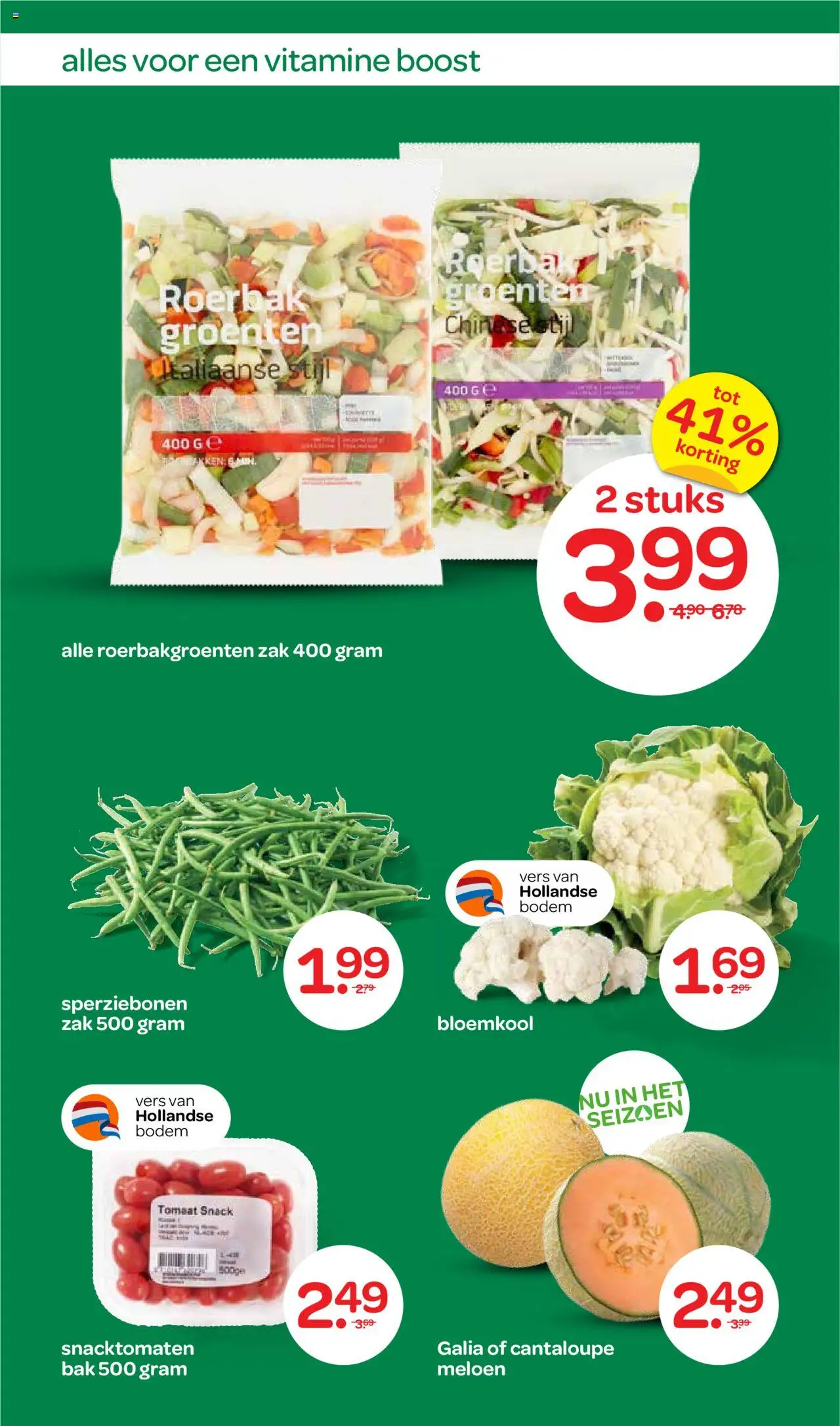  | Pagina: 6 | Producten: Bloemkool, Zak, Boost, Groenten