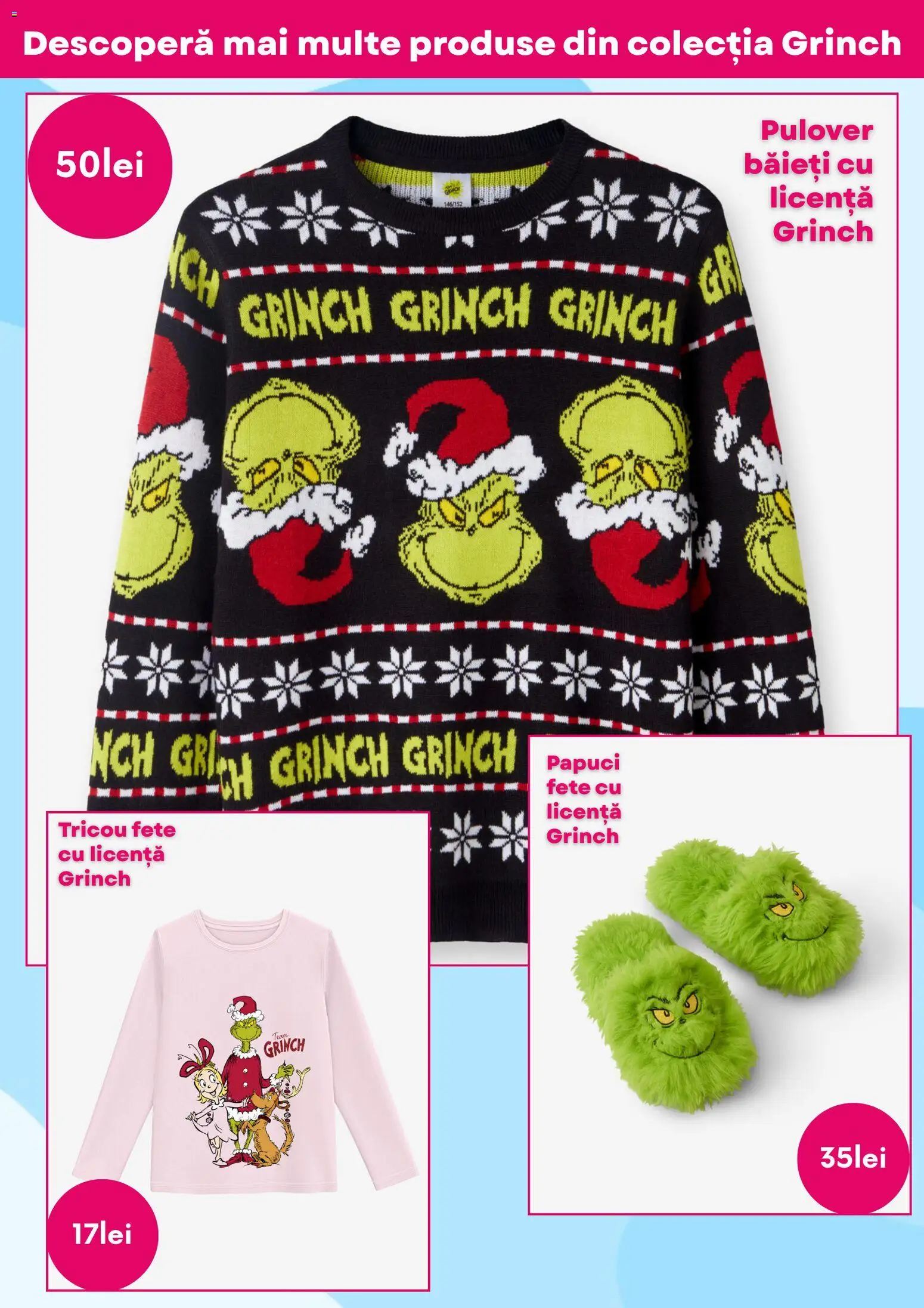 Noul catalog Pepco – valabil de la 27.11.2025 | Pagină: 8 | Produse: Tricou, Pulover, Papuci