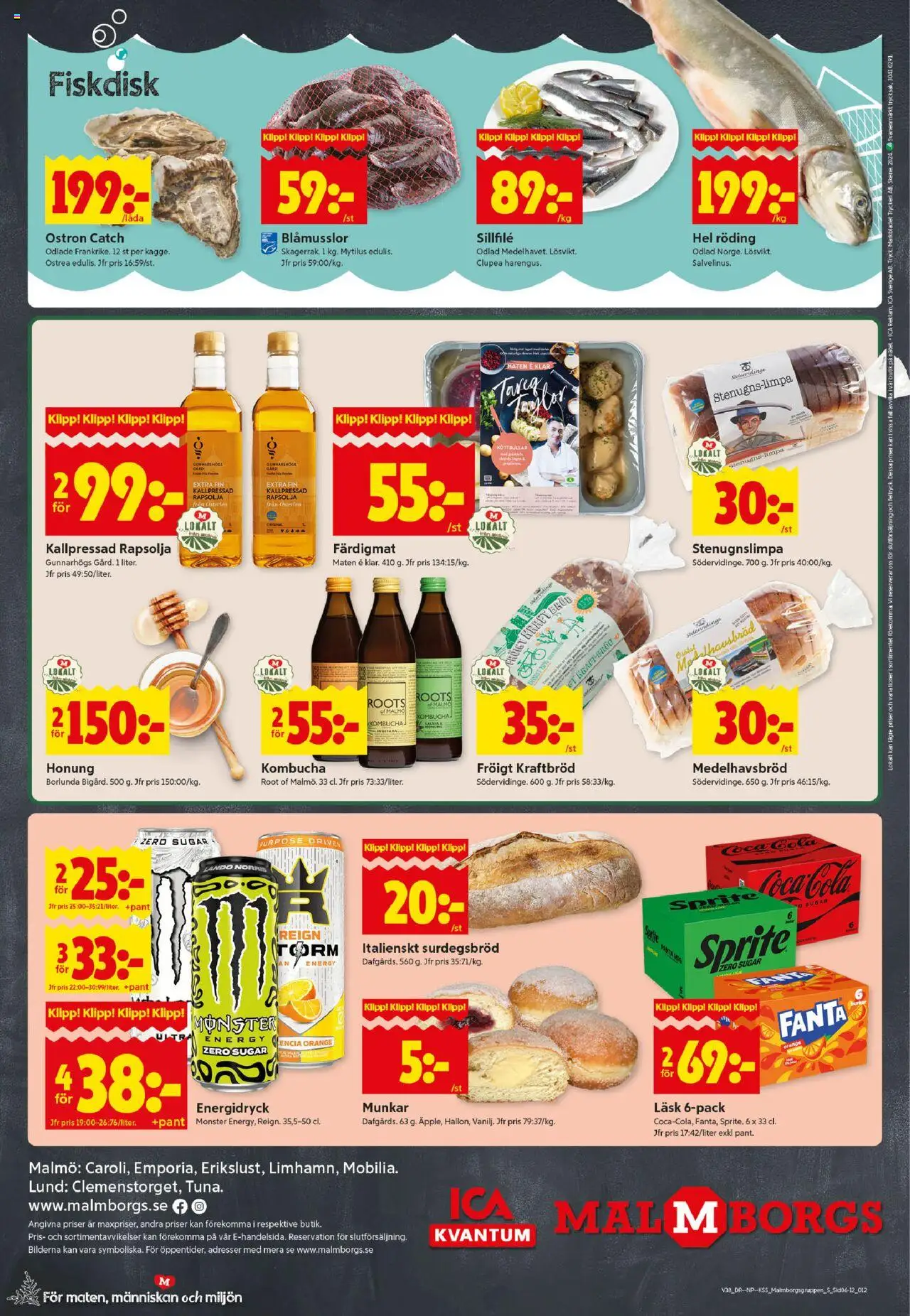 ICA Kvantum reklamblad aktuell från 15.09.2025 | Sida: 12