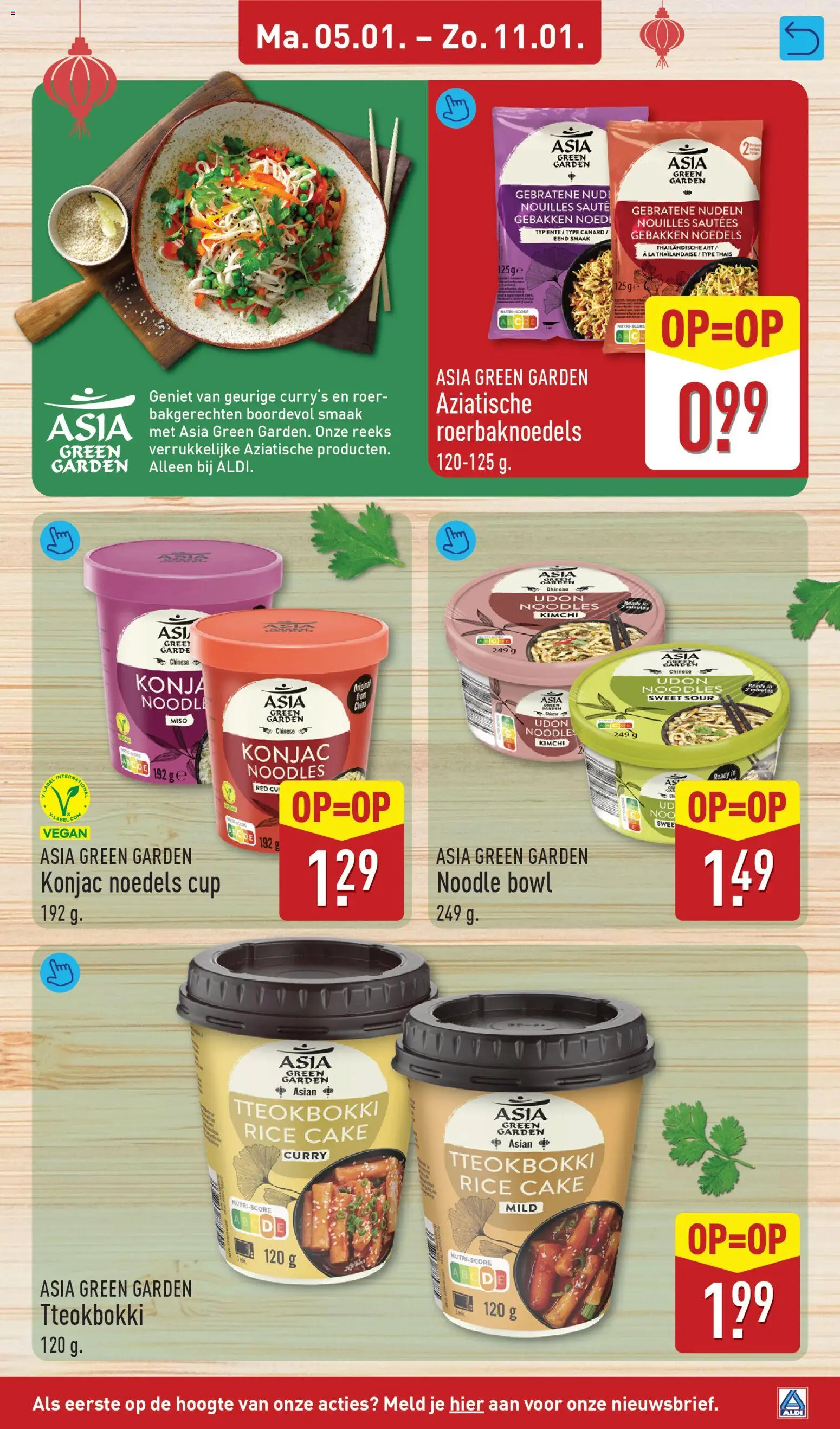 {H1} | Pagina: 25 | Producten: Noedels, Cake, La