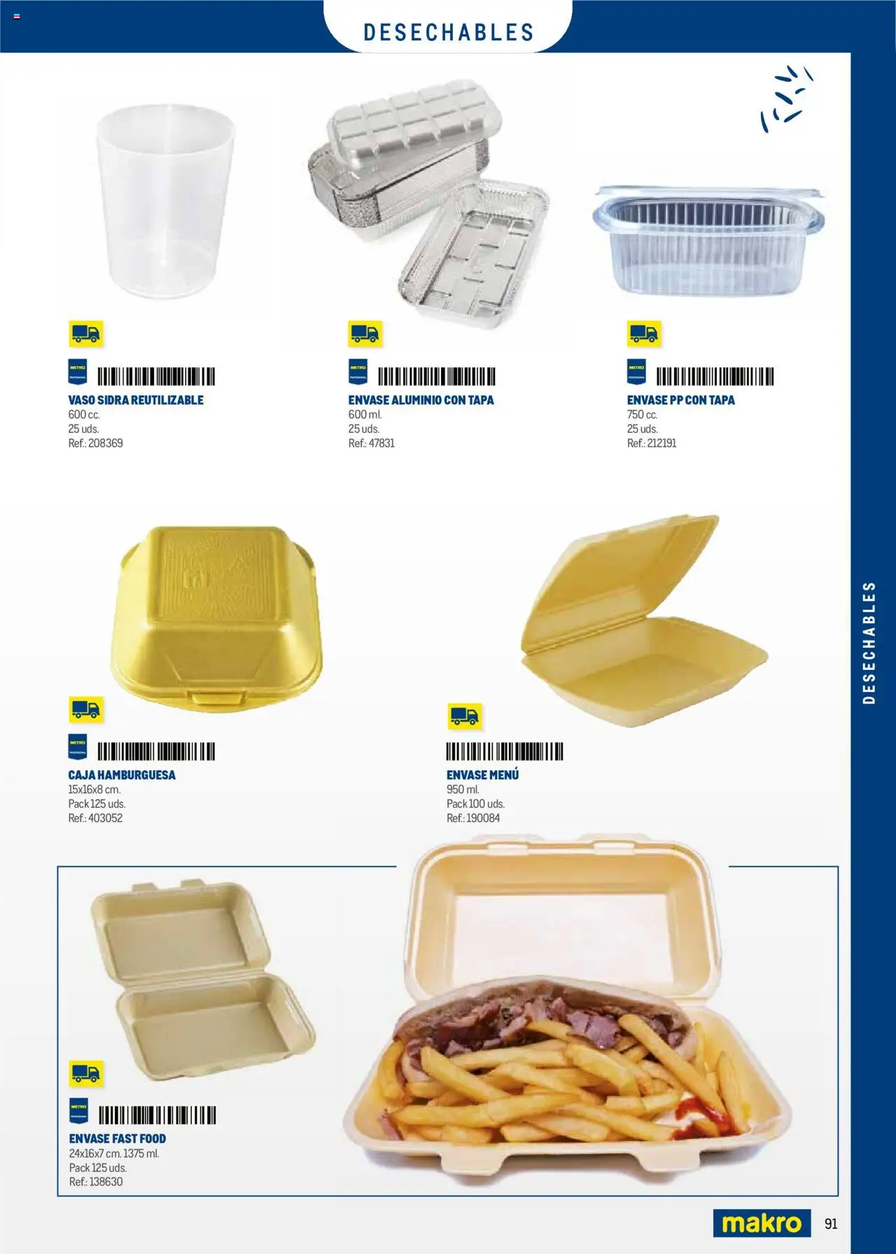 Makro - Menú y Barra Península │ válido desde el 08.09.2025 | Página: 91 | Productos: Σοκολατούχο γάλα, Caja