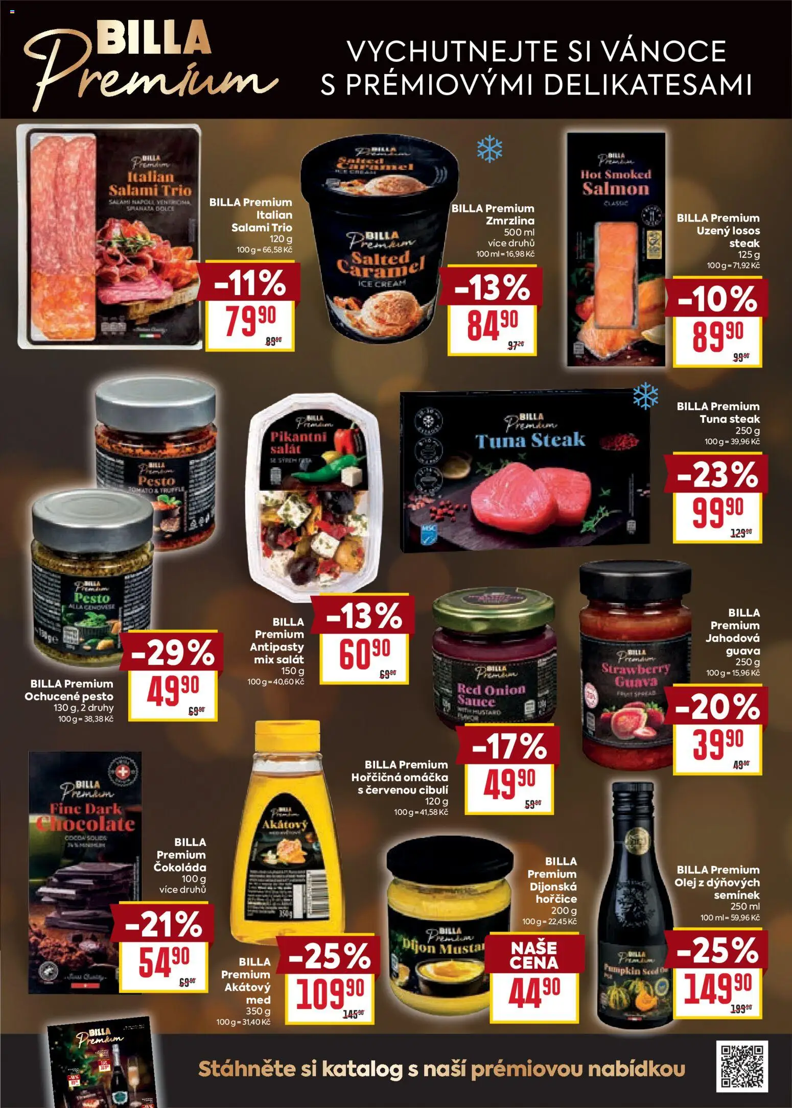 Billa Velký leták od 10.12.2025 | Strana: 27 | Produkty: Olej, Salát, Steak, Hořčice