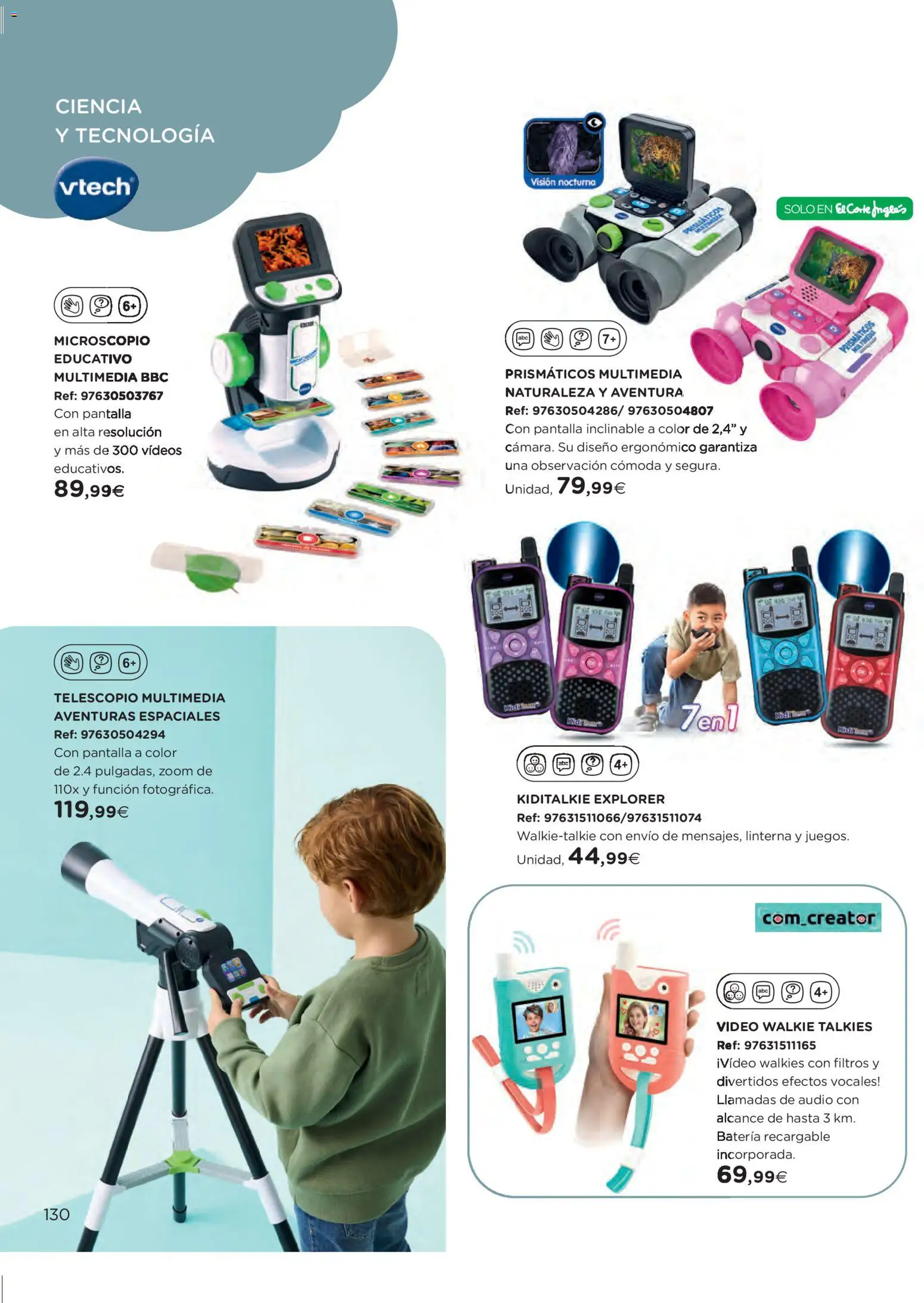 El Corte Inglés ofertas │ válido desde el 27.10.2025 | Página: 130 | Productos: Video, Audio, Batería