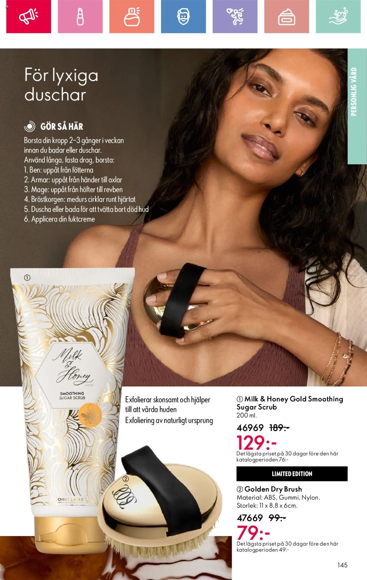 Oriflame reklamblad aktuell från 01.06.2025 | Sida: 145 | Produkter: Borsta