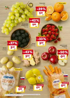 Billa leták platný od 18.02.2026 | Strana: 2 | Produkty: Zázvor, Pomaranče, Jahody, Mrkva