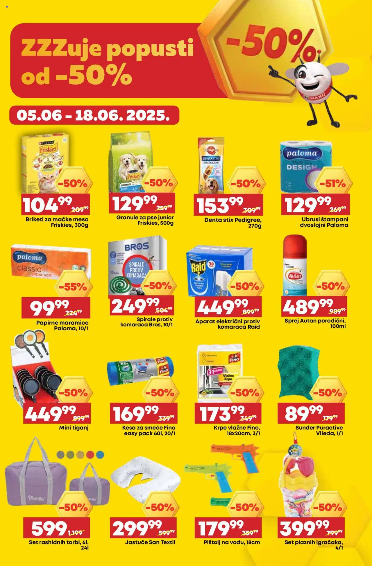 Mega Maxi katalog - važi od 12.06.2025 | Strana: 7 | Proizvode: Granule za pse, Tiganj