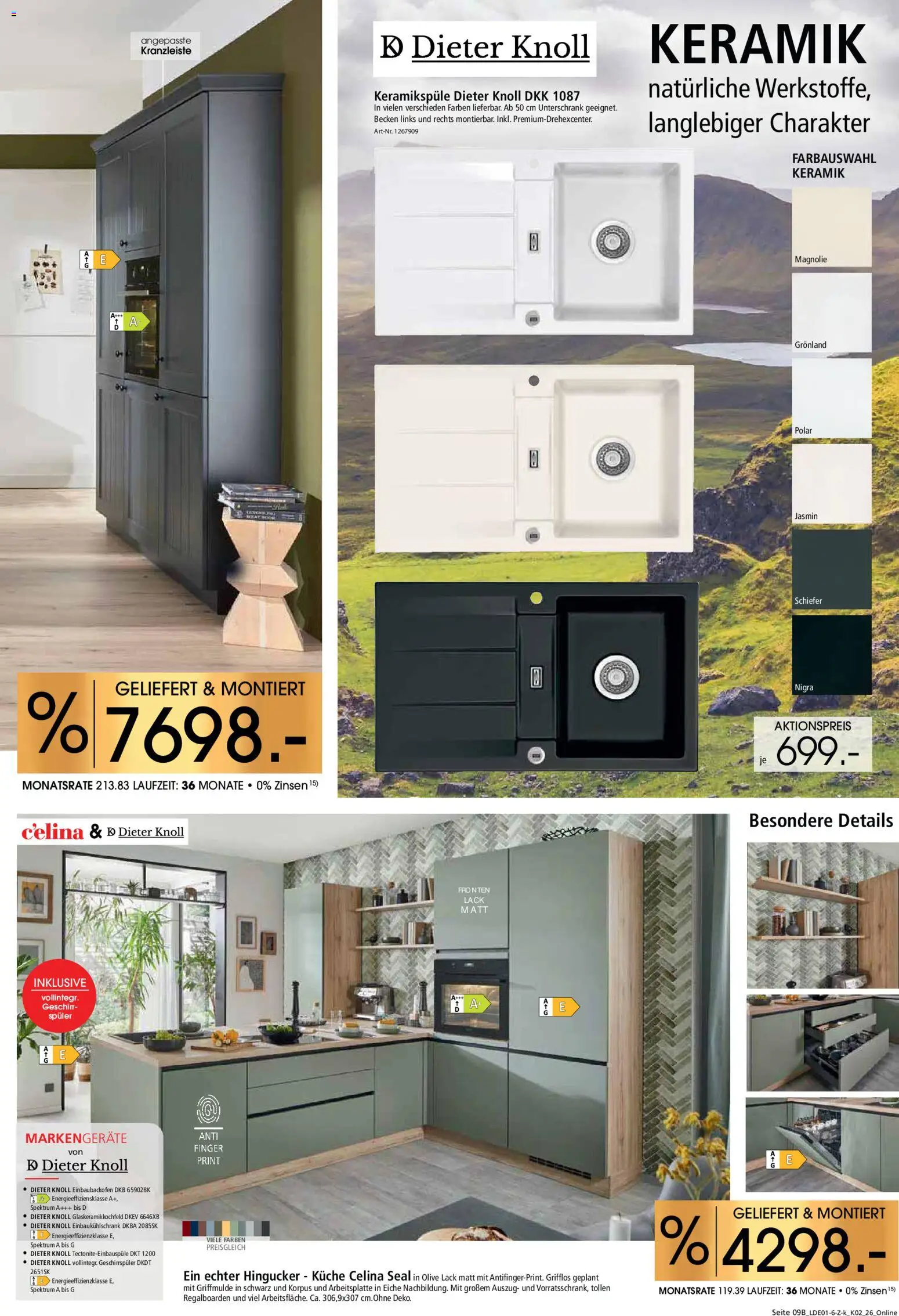 Zurbrüggen Küchen für Ihr Zuhause – gültig ab 17.01.2026 | Seite: 13 | Produkte: Geschirrspüler, Küche, Unterschrank