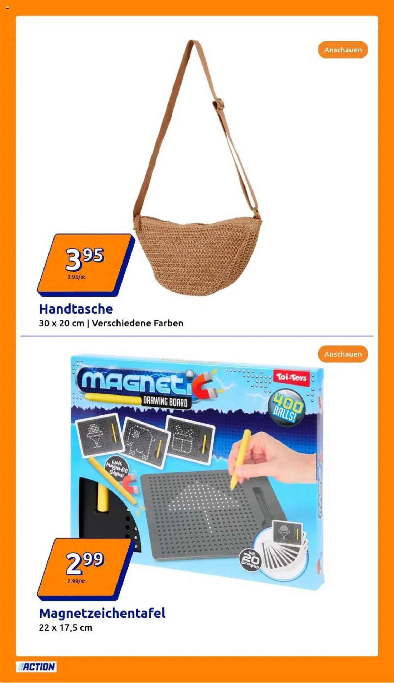 Action Prospekt - gültig ab dem 09.07.2025 | Seite: 4 | Produkte: Handtasche