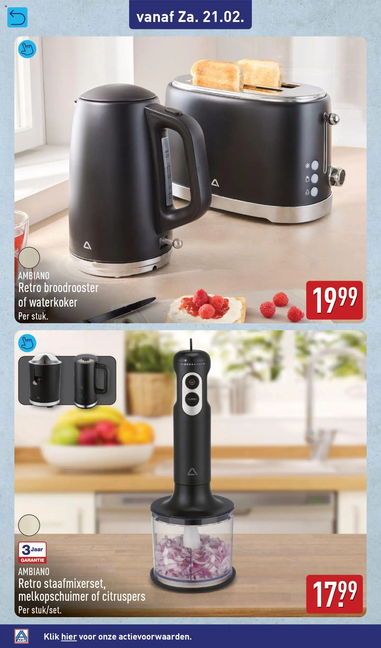 {H1} | Pagina: 46 | Producten: Melkopschuimer, Waterkoker