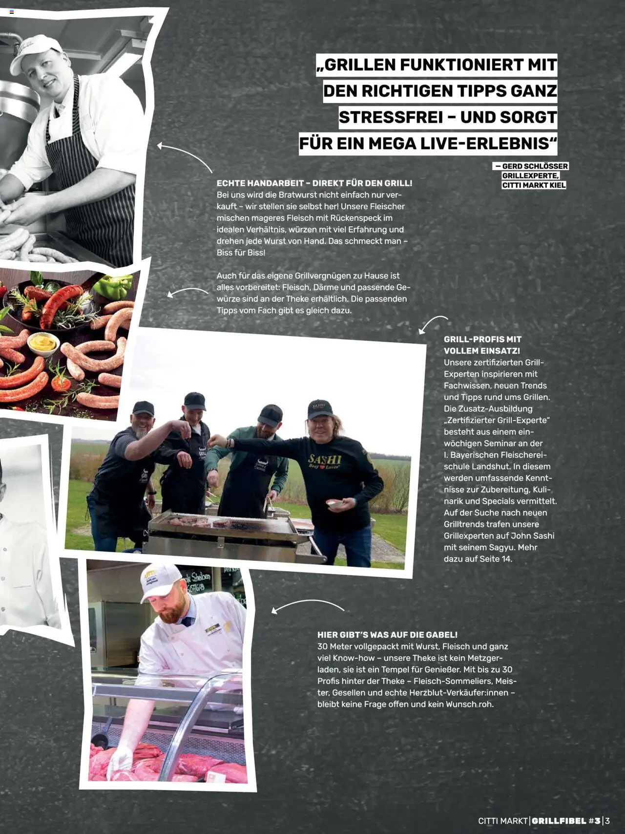 CITTI Markt Grill Fibel - gültig ab dem 25.06.2025 | Seite: 3 | Produkte: Grill, Bratwurst, Wurst, Fleisch