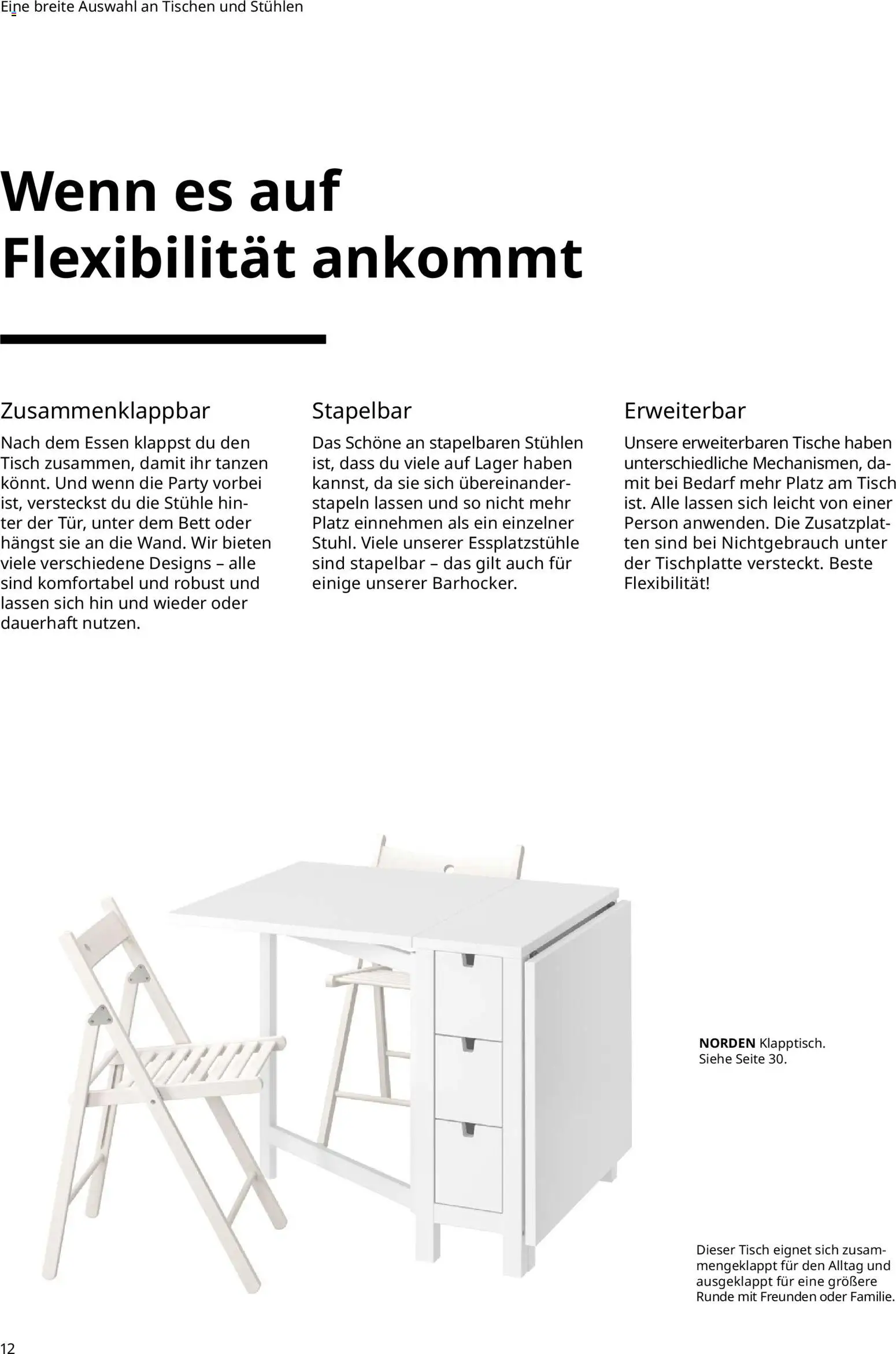 Ikea Essplatz – gültig ab 02.01.2026 | Seite: 12 | Produkte: Bett, Tisch