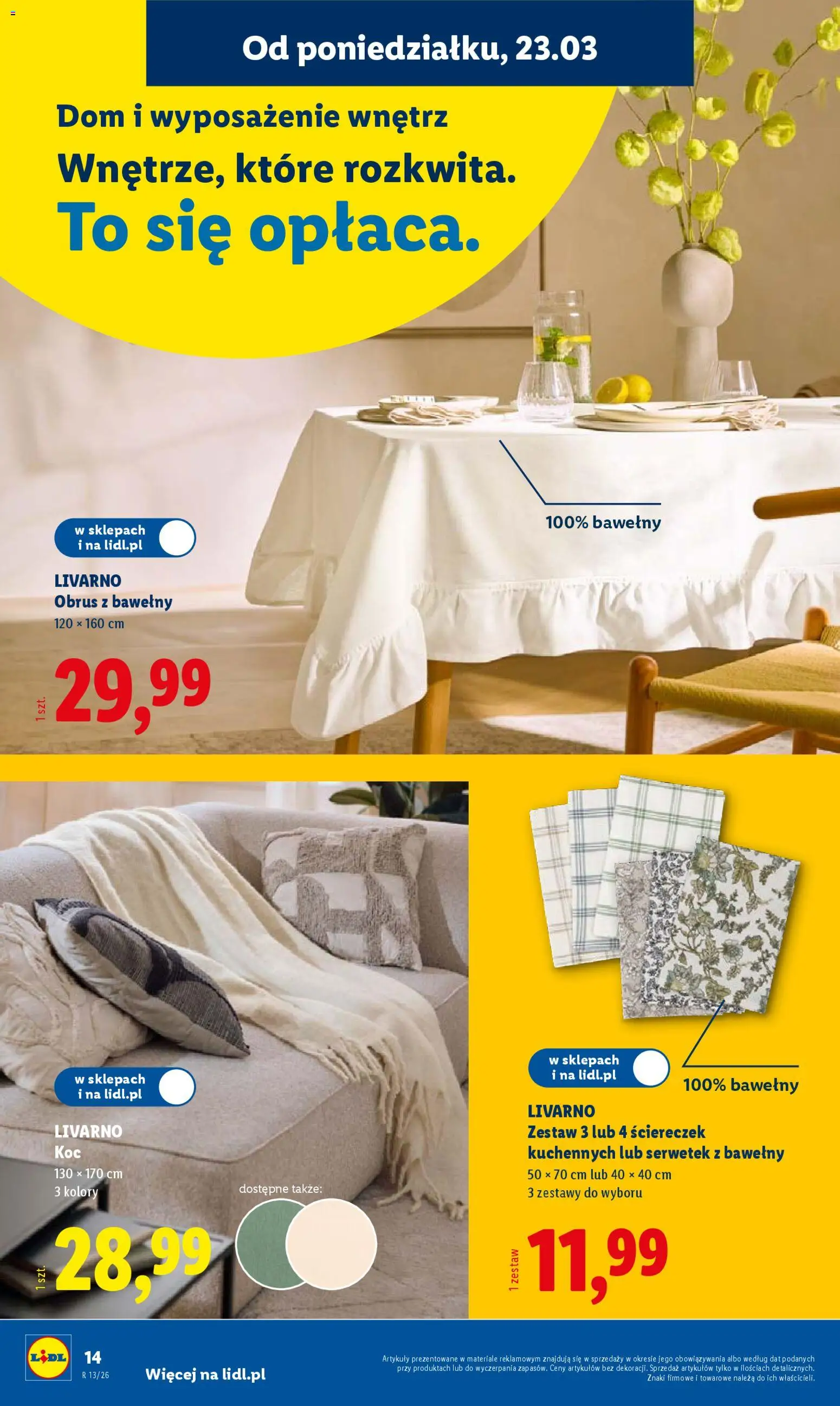 Lidl Polsko katalog od 23.03.2026 | Strana: 14