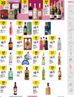 Pré-visualização RUM CAPTAIN MORGAN SPICED GOLD, Rum spiced gold. Garrafa: 70 cl válido de 03.03.2026 | Página: 43