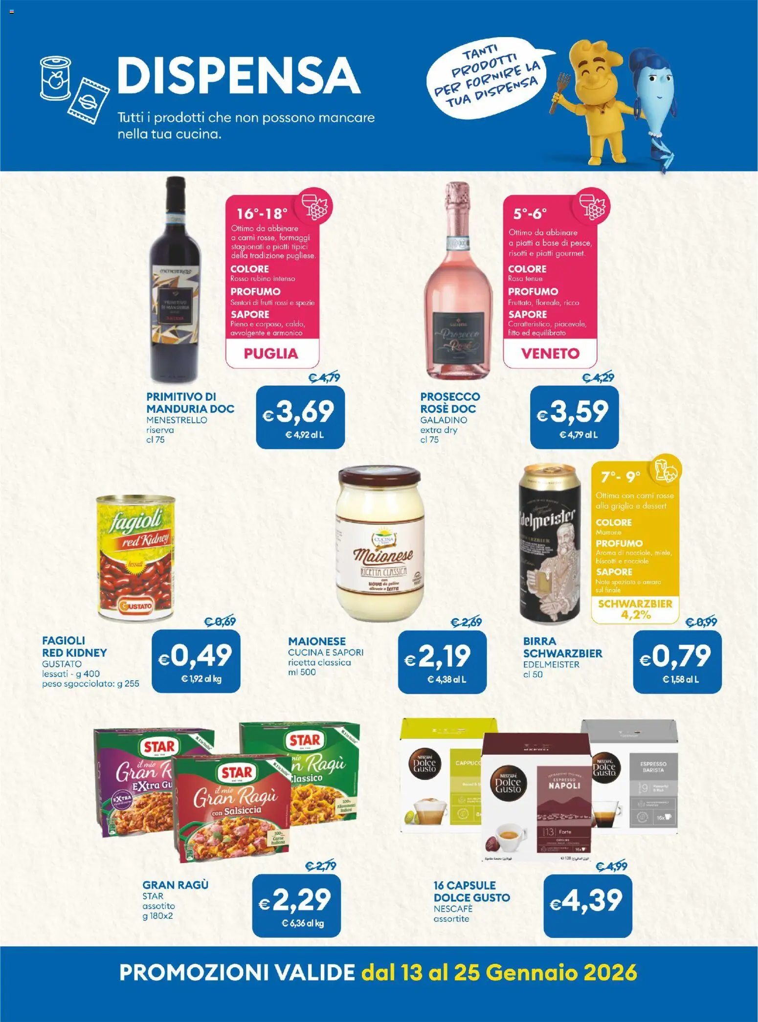 Volantino MD Discount del 13.01.2026 | Pagina: 17 | Prodotti: Spezie, Maionese, Ragú, Griglia