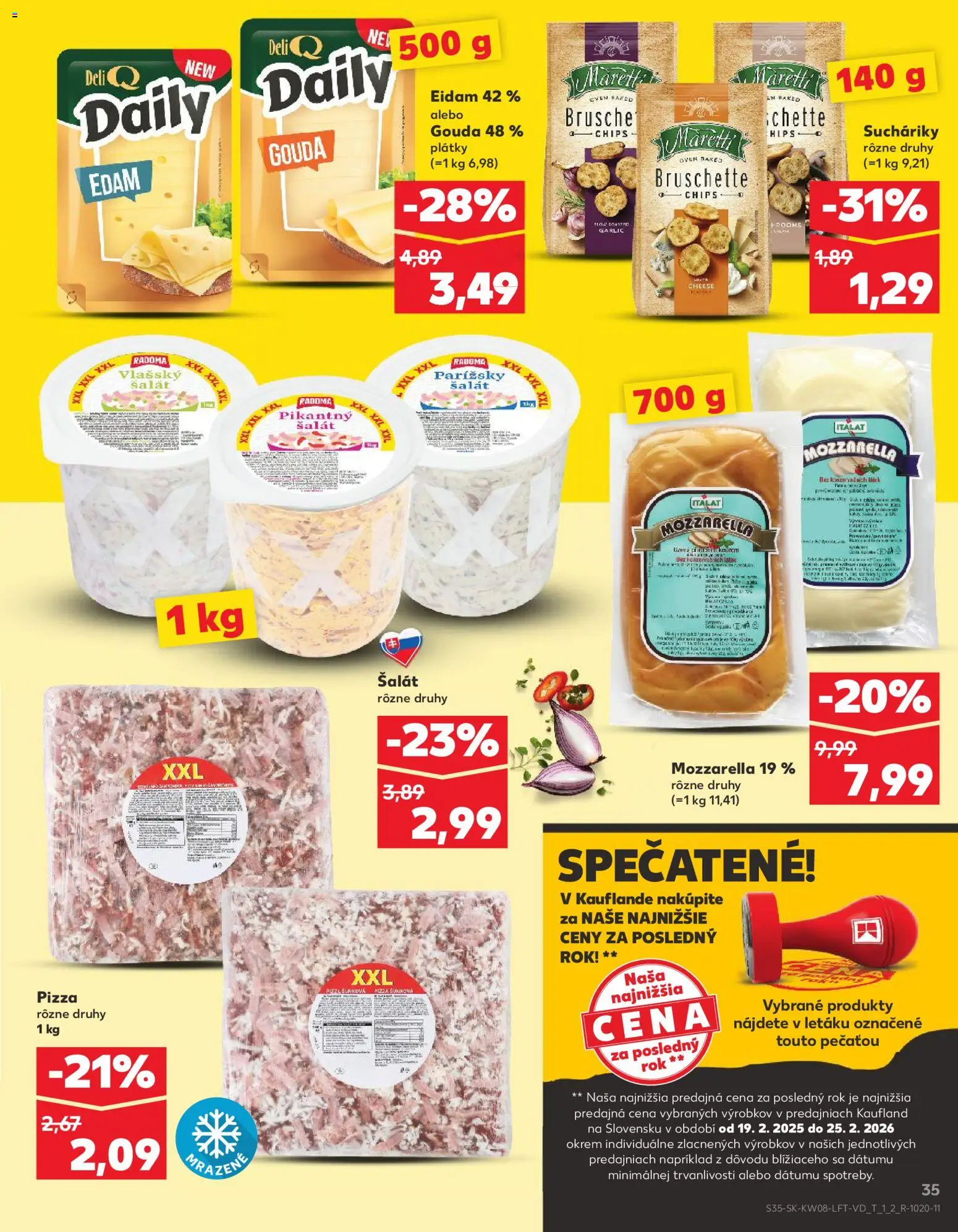 Nové Kaufland akcie – leták je platný od 19.02.2026 | Strana: 35