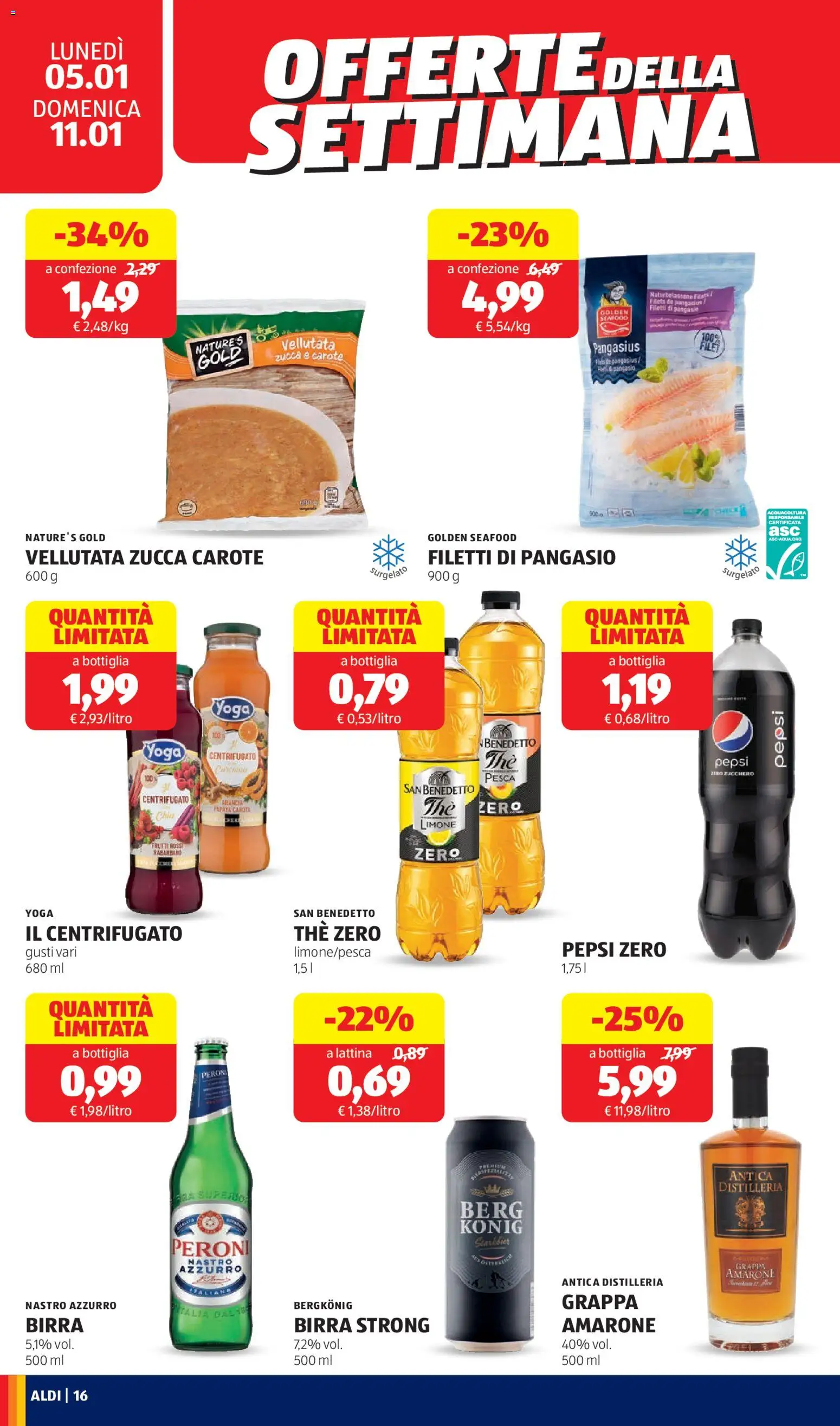 Volantino Aldi del 05.01.2026 | Pagina: 16