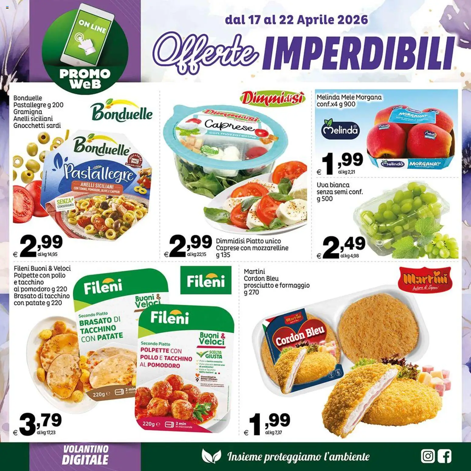 Volantino Elite Supermercati del 17.04.2026 | Pagina: 7 | Prodotti: Pollo, Mele, Patate, Uva