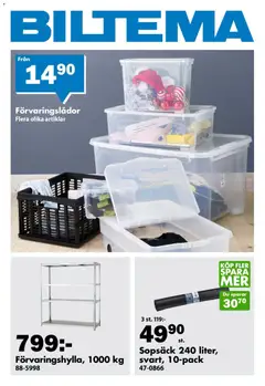 Biltema - erbjudanden - Förhandsvisning av reklamblad från butik Biltema aktuell från 01.01.2026