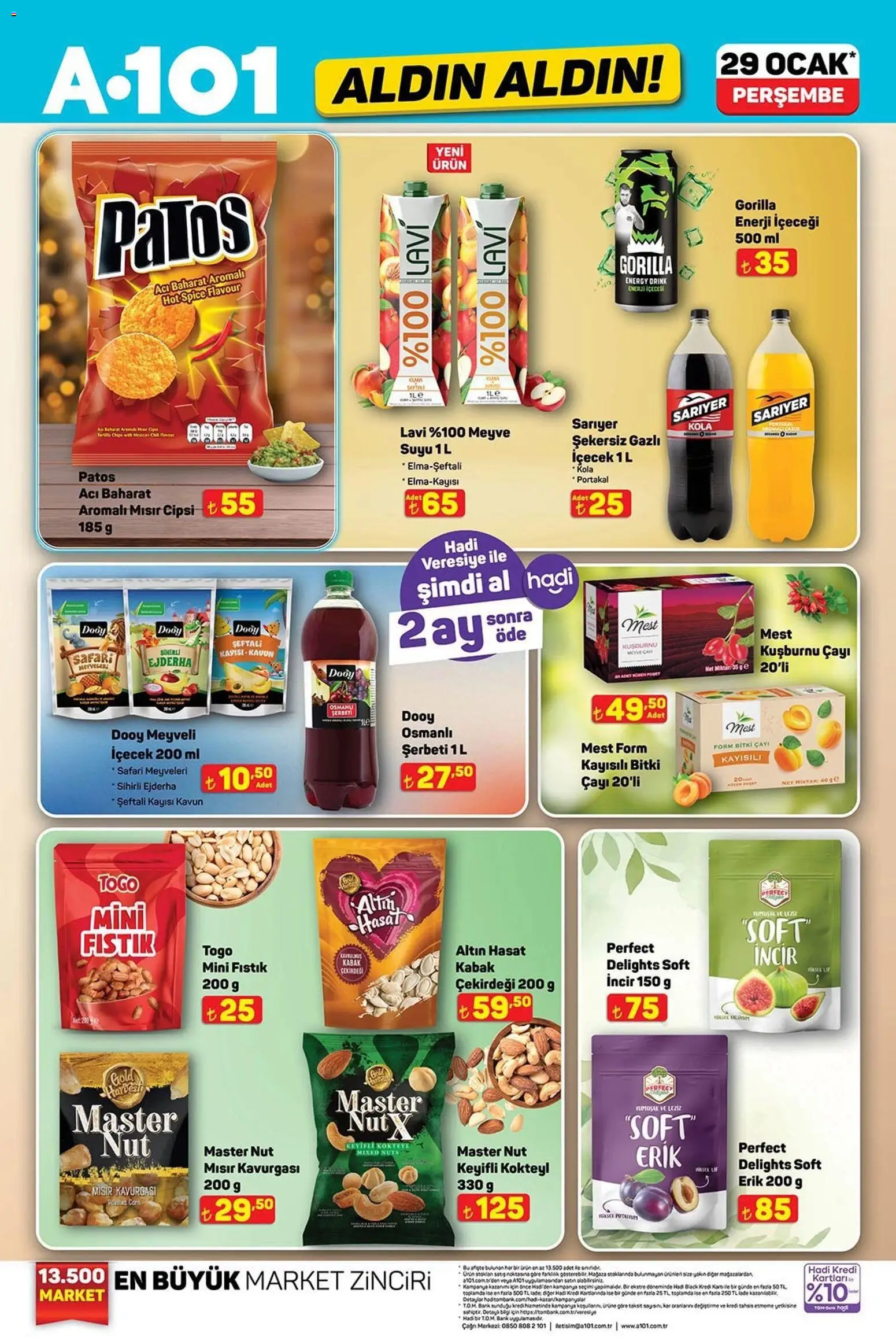 A101 Katalog Aldın Aldın - 29.01.2026 tarihinden itibaren geçerlidir | Sayfa: 4 | Ürünler: Erik, Meyve, Şeftali, Mısır