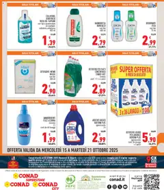 Anteprima del volantino COLLUTORIO, DENTIFRICIÓ PASTA DEL CAPITAΝΟ, vari tipi e grammature un esempio: collutorio antiplacca 400 ml valido a partire dal 15.10.2025 | Pagina: 8