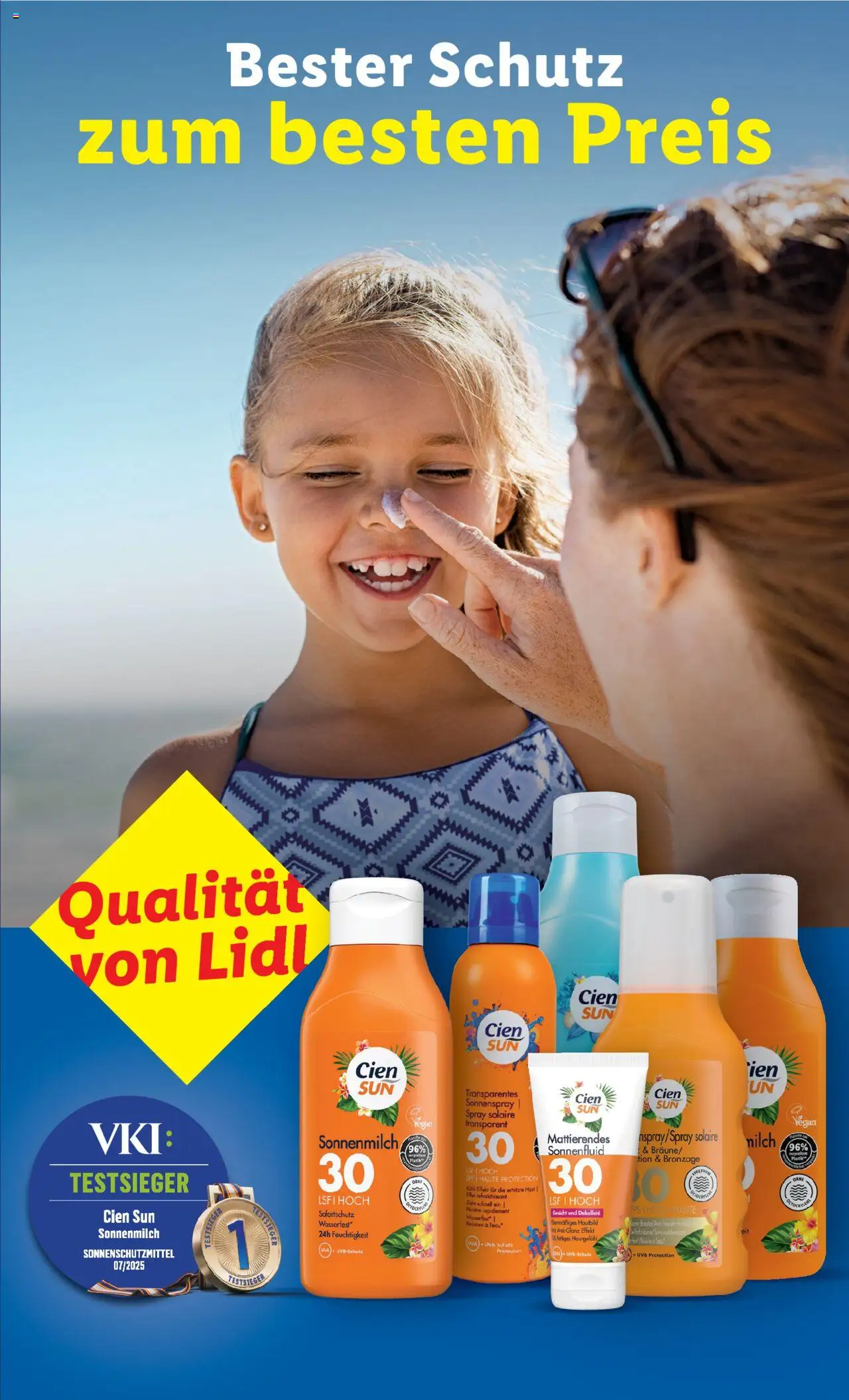 Lidl Flugblatt gültig ab 14.08.2025 | Seite: 3 | Produkte: Wasser, Milch