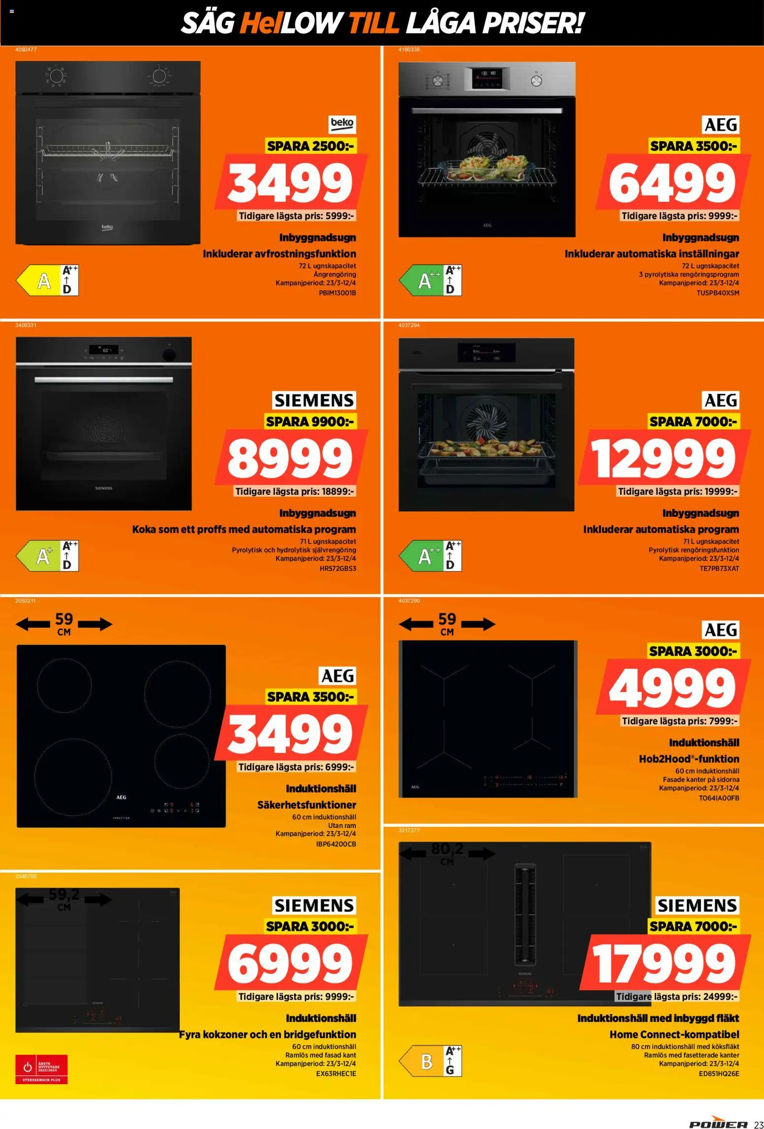 Power reklamblad aktuell från 06.04.2026 | Sida: 23