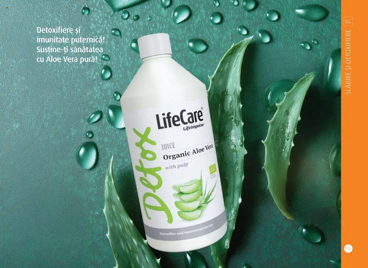 Life Care catalog - Aprilie/Octombrie – valabil de la 01.04.2025 | Pagină: 95 | Produse: Aloe vera