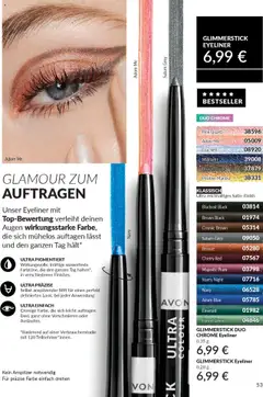 AVON Katalog Oktober 2025 ab 01.10.2025 gültig | Seite: 55 | Produkte: Eyeliner, Anspitzer