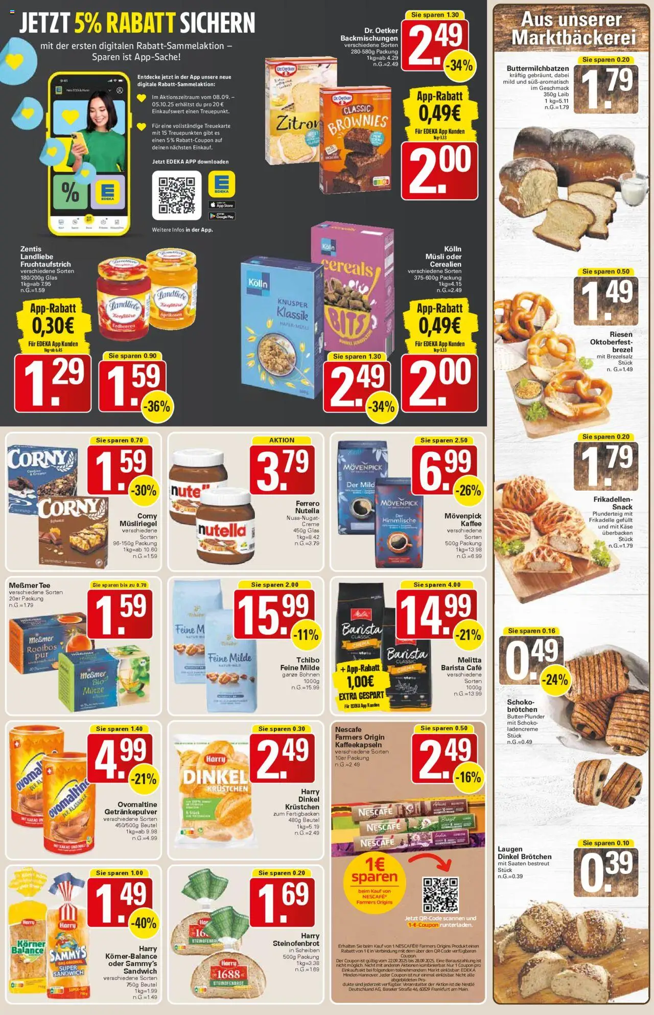 WEZ Prospekt – gültig ab 15.09.2025 | Seite: 11 | Produkte: Melitta, Käse, Messmer, Tee