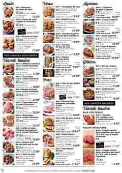Thiriet - Prévisualisation de Thiriet Catalogue livraison à domicile  valide à partir de 28.10.2025 | Page: 50 | Produits: Agneau, Porc, Rumsteck, Basse côte