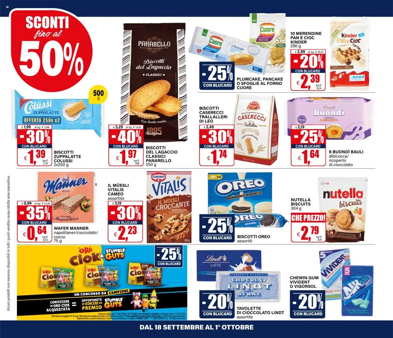 Volantino Il Gigante del 18.09.2025 | Pagina: 34 | Prodotti: Pane, Latte, Cocco, Forno