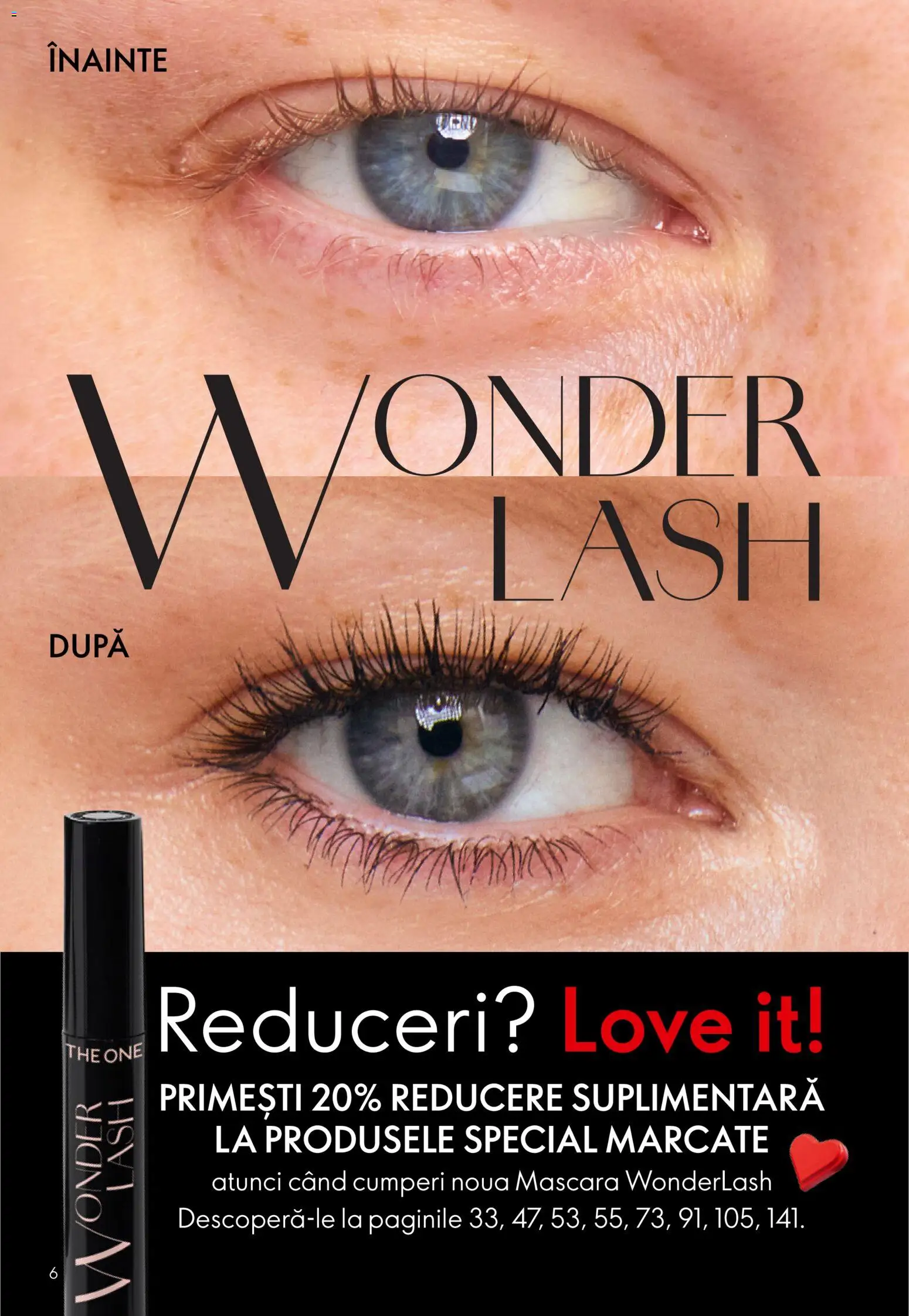 Noul catalog Oriflame – valabil de la 21.01.2026 | Pagină: 6 | Produse: Mascara