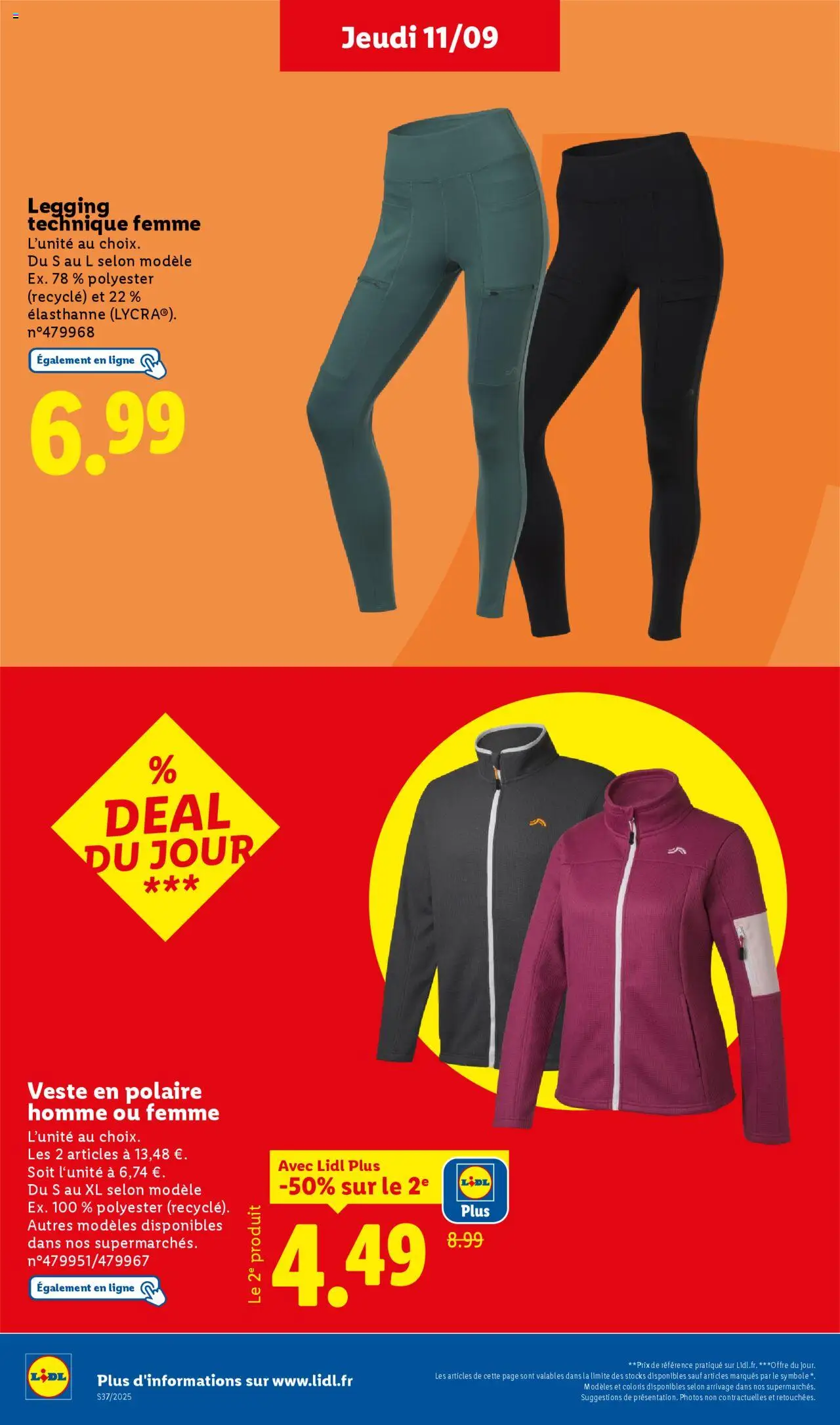  | Page: 44 | Produits: Veste, Leggings