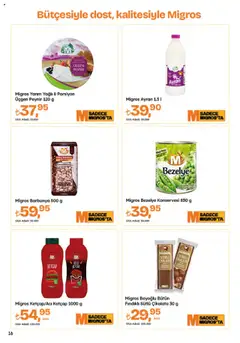 Migros Katalog - Migroskop - 11.09.2025 tarihinden itibaren geçerlidir | Sayfa: 16 | Ürünler: Çikolata, Ketçap, Barbunya, Bezelye