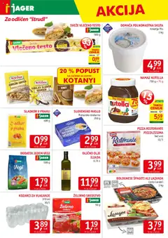 Jager katalog │ velja od 20.08.2025 | Stran: 7 | Izdelki: Maslo, Lazanja, Zacimbe, Sladkor