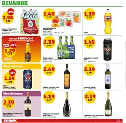 Anteprima del volantino PENNY - Dal 29 gennaio all'8 febbraio valido a partire dal 29.01.2026 | Pagina: 14 | Prodotti: Prosecco, Pesca, Ceres, Pecorino