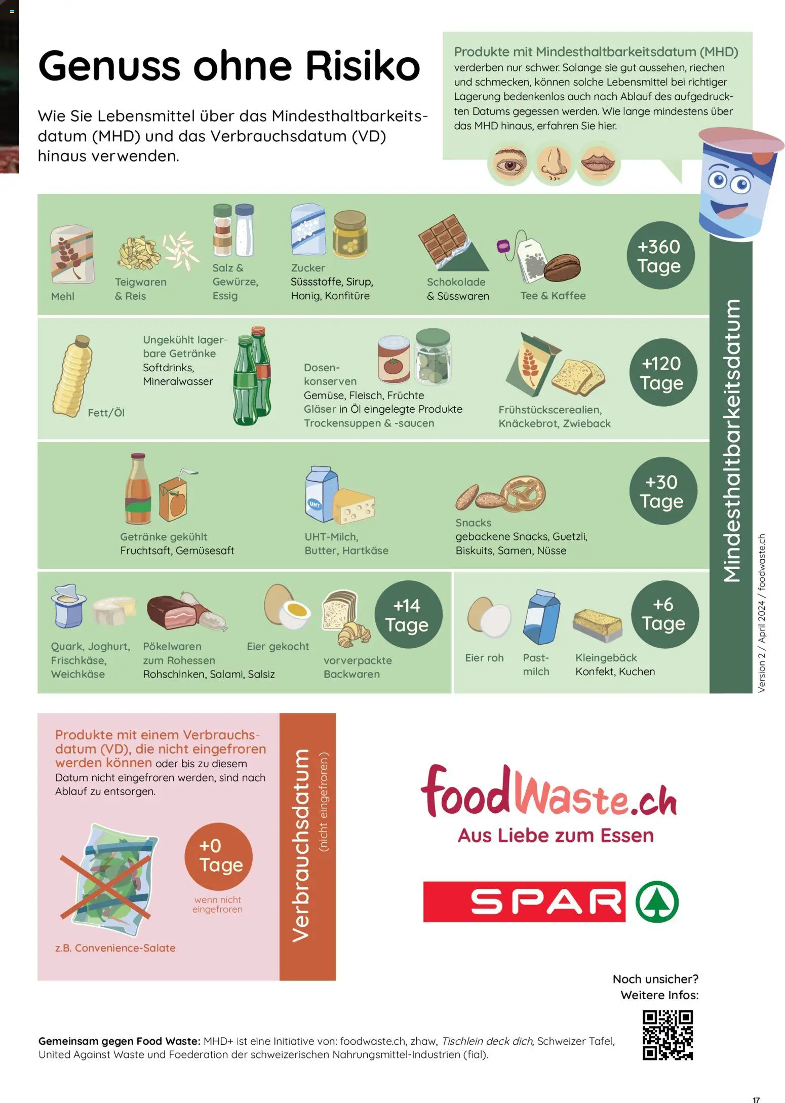 SPAR - SPAR Handels AG – gültig ab 26.03.2026 | Seite: 17 | Produkte: Mineralwasser, Schokolade, Tee, Salz