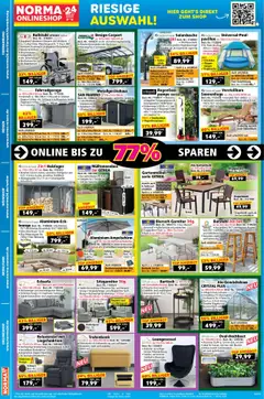 Norma Prospekt 	 - gültig ab dem 21.07.2025 | Seite: 18 | Produkte: Ecksofa, Bartisch, Tisch, Blumen