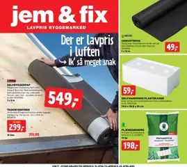 Jem & fix - Tilbudsavis uge 17 gyldig fra 19.04.2026