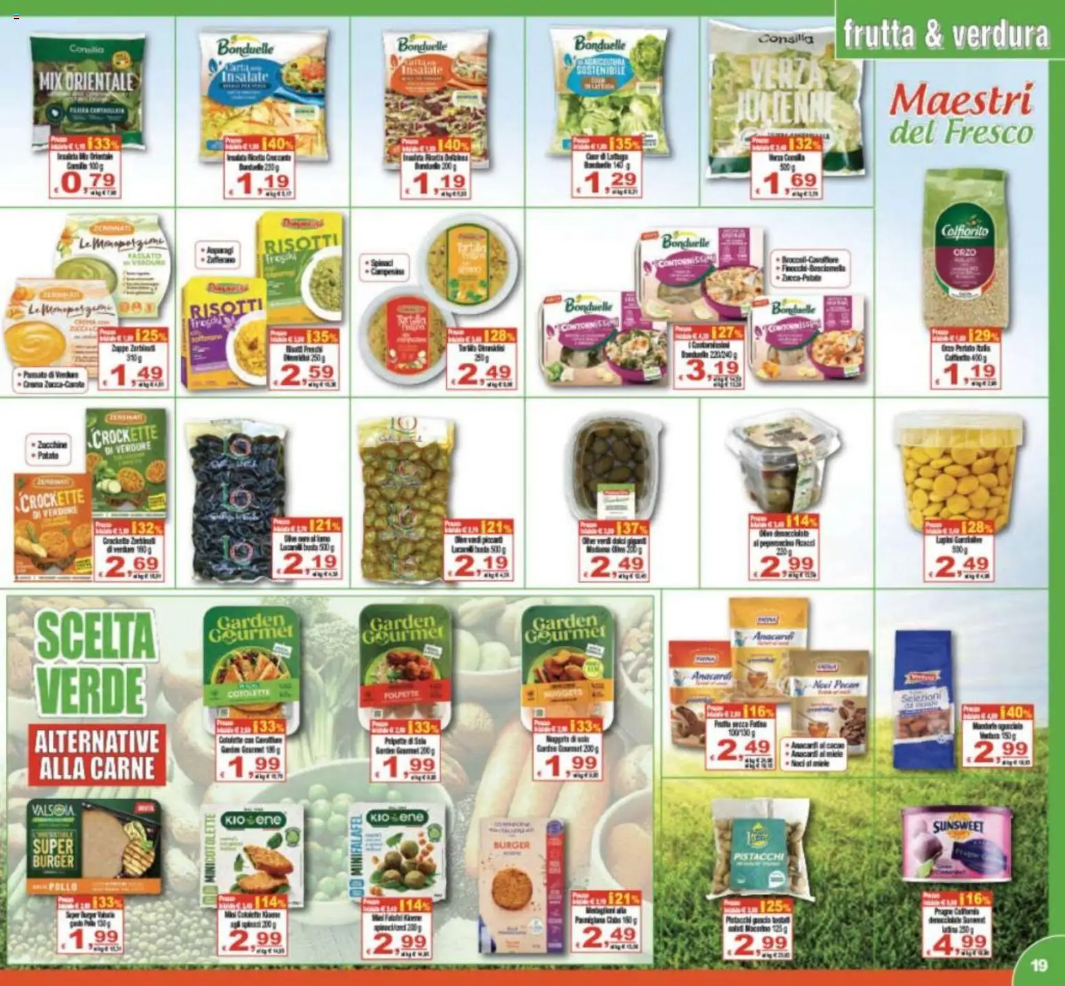 Volantino CTS del 29.04.2026 | Pagina: 19 | Prodotti: Noci, Zucchine, Miele, Polpette