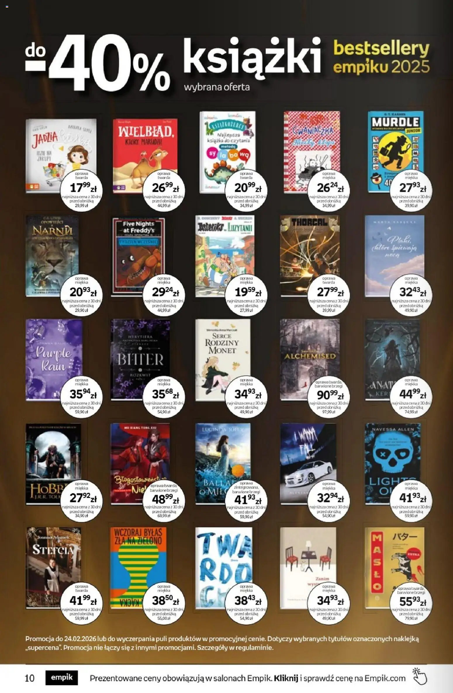 Empik promocje od 11.02.2026 | Strona: 10 | Produkty: Książki