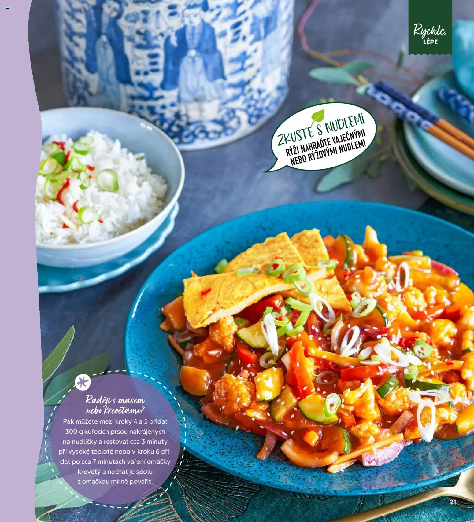 Albert magazín od 01.04.2026 | Strana: 21 | Produkty: Rýži, Krevety