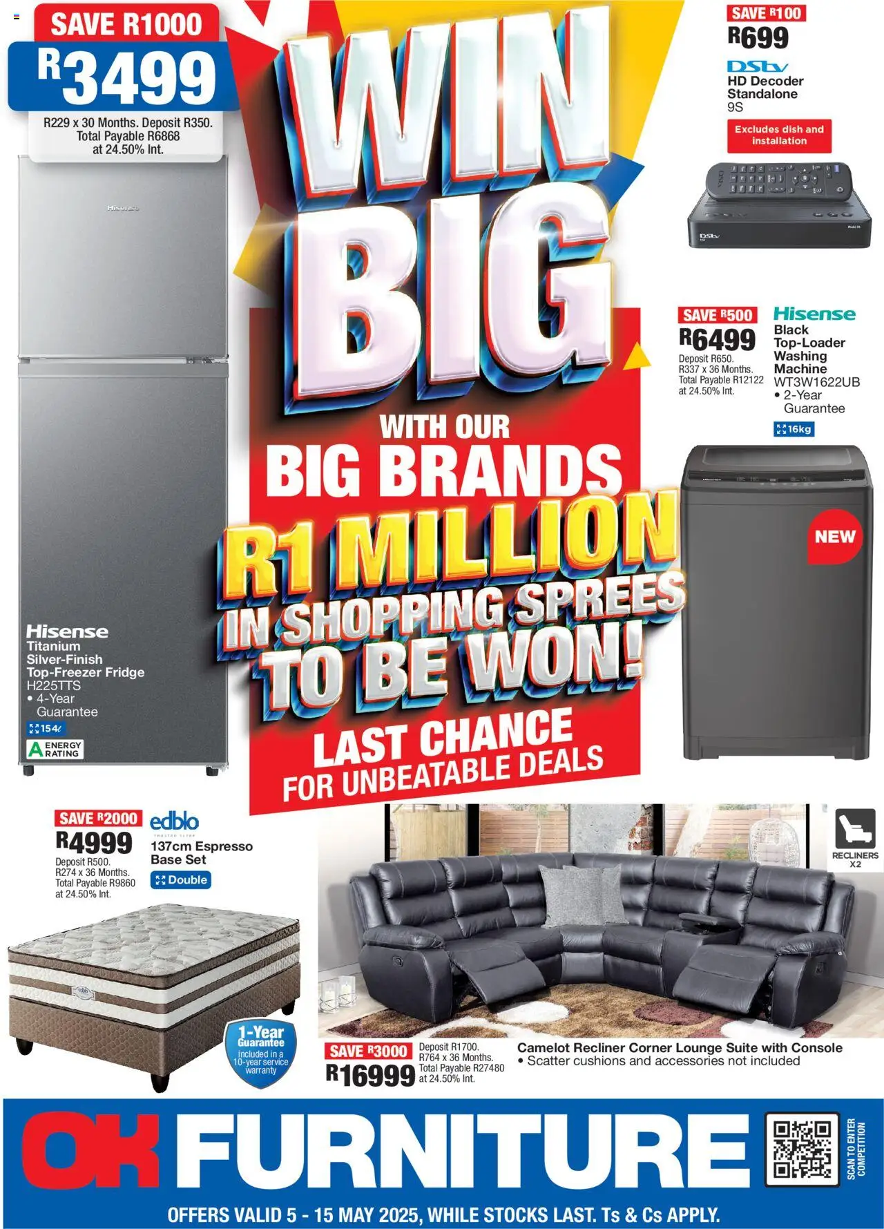 OK Furniture catalogue May 2025 + Namibia, Botswana,..