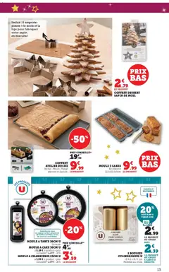 Hyper U - Prévisualisation de Hyper U catalogue valide à partir de 09.12.2025 | Page: 13 | Produits: Sapin de Noël, Base, Emporte pièces, Biscuits