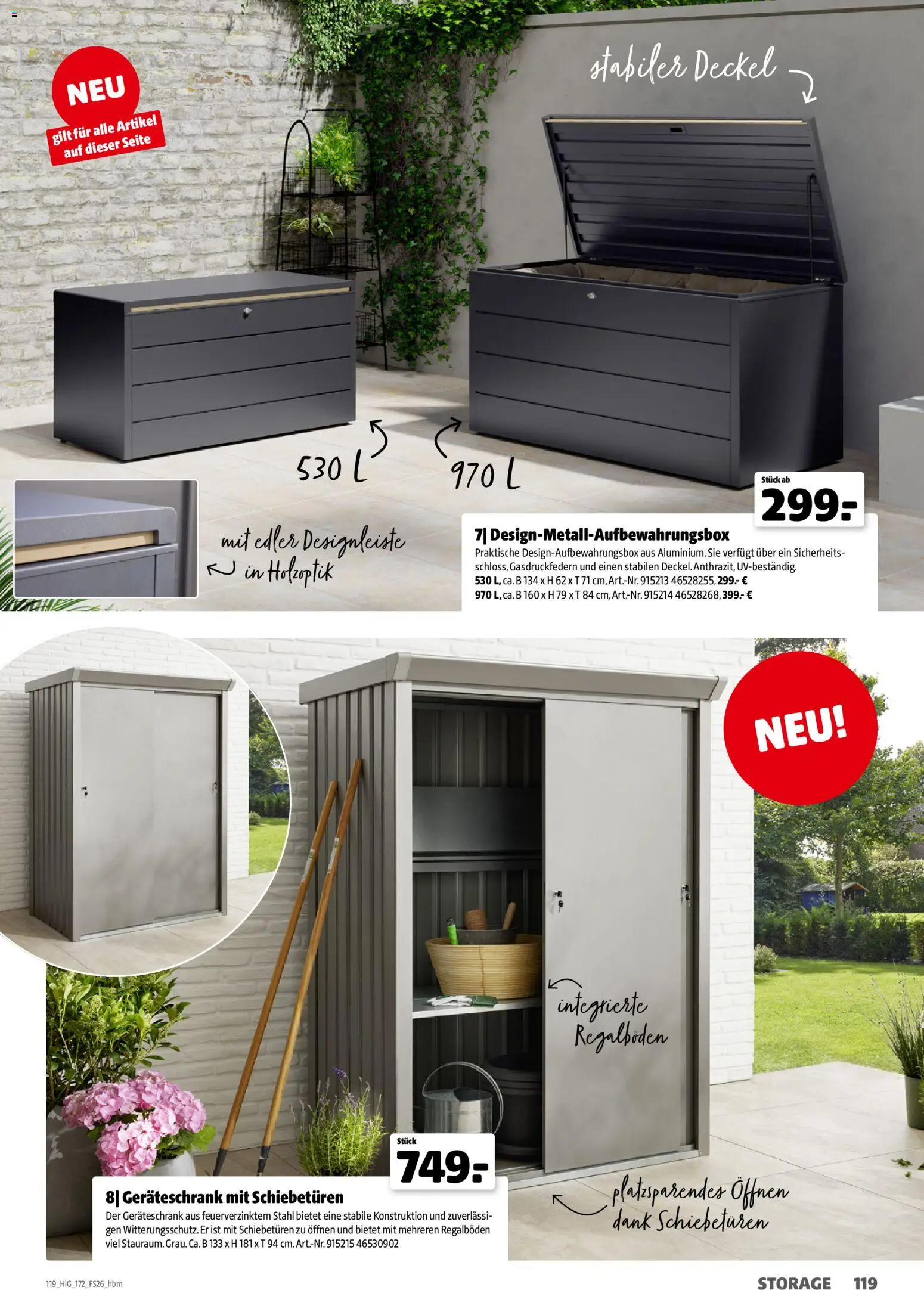 Hagebau Gartengestaltungsortiment – gültig ab 02.03.2026 | Seite: 119