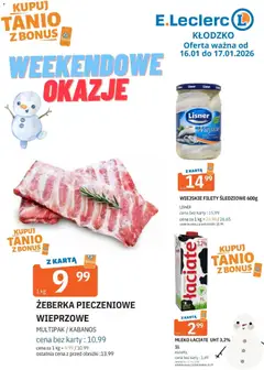 Pogląd oferty "E.Leclerc Gazetka - Kłodzko" - ważna od 16.01.2026