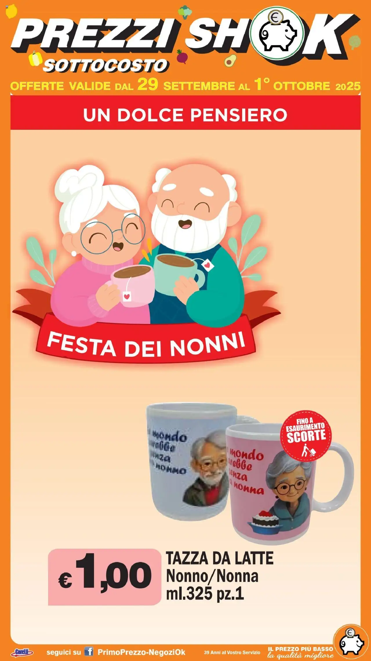Volantino Primo Prezzo del 29.09.2025 | Pagina: 3 | Prodotti: Latte
